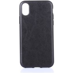 Mobigear Excellent Coque iPhone XS Max Coque arrière en TPU Souple - Noir