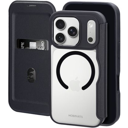 Mobiparts Shield Line Housse iPhone 17 Pro MagSafe Etui - Noir