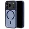 Mobiparts Hardcover Coque iPhone 18 Pro MagSafe Coque arrière Rigide - Satin Blue