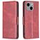 Mobigear Excellent iPhone 15 Plus Étui Portefeuille - Rouge