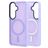 Mobiparts Hardcover Coque Samsung Galaxy S26 MagSafe Coque arrière Rigide - Satin Lila