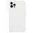 Mobigear Rubber Touch Coque iPhone 15 Pro Max Coque arrière en Silicone - Blanc