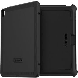 Otterbox Defender Coque iPad Air 13 Pouces (2024) Coque Arrière Rigide Antichoc + Support Amovible - Noir