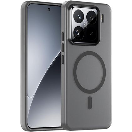 Mobigear Shockproof Coque Xiaomi 15 Pro MagSafe Coque arrière Rigide - Noir