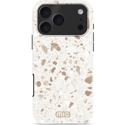 MIO Coque iPhone 17 Pro Max MagSafe Coque arrière Rigide - Soft Terrazzo