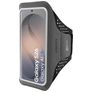 Mobiparts Comfort Fit Brassard Téléphone Samsung Galaxy S26 Brassard Coque de Sport en Neoprène - Noir