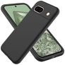 Mobigear Colors Coque Google Pixel 8a Coque arrière en TPU Souple - Noir