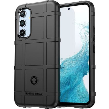 Mobigear Rugged Shield Samsung Galaxy A54 TPU souple Coque arrière Antichoc - Noir