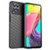 Mobigear Groove Coque Samsung Galaxy M53 Coque arrière en TPU Souple - Noir