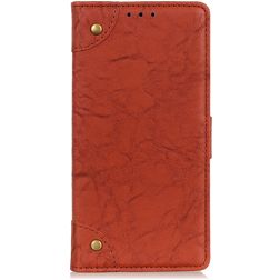 Mobigear Ranch Housse HONOR 8S Etui Porte-Monnaie - Marron