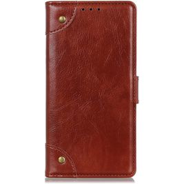 Mobigear Ranch Housse Huawei P40 Lite E Etui Porte-Monnaie - Marron