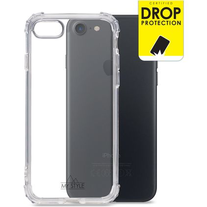 My Style Protective Flex Coque Transparente iPhone SE (2022) Coque arrière en TPU Souple Anti-Chocs - Transparent