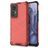 Mobigear Honeycomb Coque Xiaomi 12X Coque arrière Rigide Anti-Chocs - Rouge