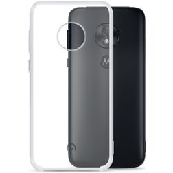 Mobilize Gelly Coque Transparente Motorola Moto G7 Play Coque arrière en TPU Souple - Transparent