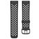 Mobigear Sport Plus Buckle Bracelet Silicone pour Fitbit Charge 5 Fermeture boucle ardillon - Noir