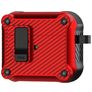 Mobigear Racing Clip Coque Apple AirPods 3 Coque Rigide - Rouge