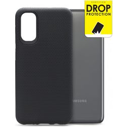 My Style Tough Samsung Galaxy A71 Plastique rigide Coque arrière Antichoc - Noir