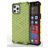 Mobigear Honeycomb Coque iPhone 13 Pro Max Coque arrière Rigide Anti-Chocs - Vert