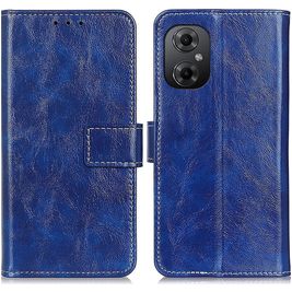 Mobigear Basic Housse POCO M5 Etui Porte-Monnaie - Bleu