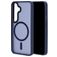 Mobiparts Hardcover Coque Samsung Galaxy S25 MagSafe Coque arrière Rigide - Satin Blue