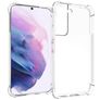 Mobigear Cushion Coque Transparente Samsung Galaxy S22 Coque arrière en TPU Souple Anti-Chocs - Transparent
