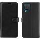 Mobigear Classic Housse Samsung Galaxy A12 Etui Porte-Monnaie - Noir