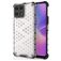 Mobigear Honeycomb Coque HONOR X8 Coque arrière Rigide Anti-Chocs - Blanc