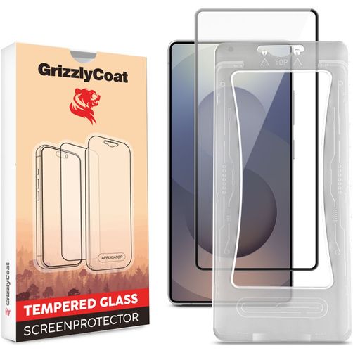 GrizzlyCoat Easy Align Samsung Galaxy S26 Ultra Verre trempé Protection d'écran - Compatible Coque + Cadre d'installation