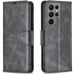 Mobigear Excellent Housse Samsung Galaxy S24 Ultra Etui Porte-Monnaie - Noir
