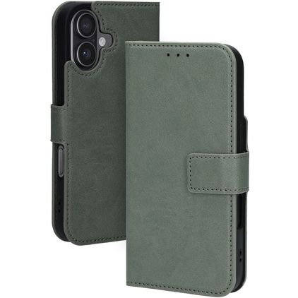 Mobiparts Classic Wallet iPhone 17 MagSafe Étui - Stone Green