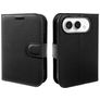 Mobigear Classic Housse iPhone Duo Etui Porte-Monnaie - Noir