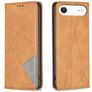 Mobigear Rhombus Slim Housse iPhone Air Etui - Cognac