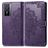 Mobigear Mandala Vivo Y76 Étui Portefeuille - Violet