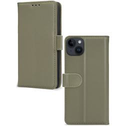 Mobilize Premium Gelly Wallet Housse iPhone 14 Plus Etui Porte-Monnaie - Vert