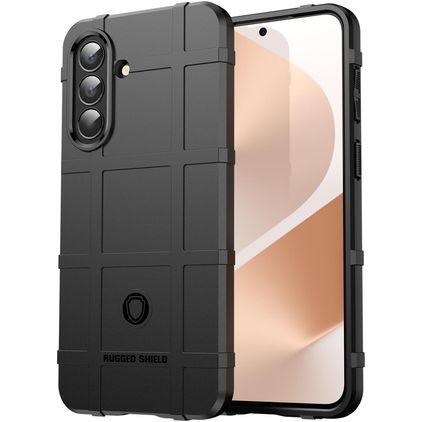 Mobigear Rugged Shield Coque Samsung Galaxy A57 Coque arrière en TPU Souple Anti-Chocs - Noir