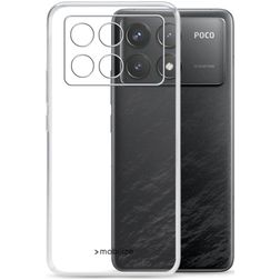 Mobilize Gelly Coque POCO F6 Pro Coque arrière en TPU Souple - Noir