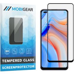 Mobigear Premium OPPO Reno 4 5G Verre trempé Protection d'écran - Compatible coque - Noir