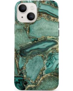 Burga Tough Coque iPhone 14 Coque arrière Rigide Anti-Chocs - Ubud Jungle