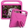 Mobigear AeroArmor Coque iPad 7 (2019) Coque de tablette pour enfants avec Poignée Enfants en EVA + Porte-crayon - Rose