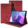 Mobigear Folio Coque Lenovo Tab P11 Pro Gen 2 Etui + Porte-crayon - Rouge