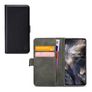 Mobilize Classic Gelly Wallet Housse OnePlus Nord Etui Porte-Monnaie - Noir