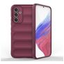 Mobigear Bumpy Samsung Galaxy A54 TPU souple Coque arrière - Bordeaux