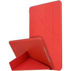 Mobigear Origami Coque iPad 7 (2019) Etui - Rouge