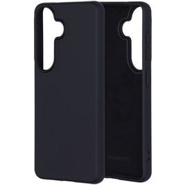 Mobiparts Coque Samsung Galaxy S26 Coque arrière en Silicone - Noir