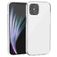 Mobigear Crystal Transparent iPhone 12 Plastique rigide Coque arrière - Transparent