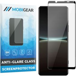 Mobigear Premium Sony Xperia 5 IV Verre trempé Protection d'écran - Compatible coque - Noir