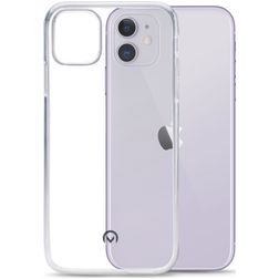 Mobilize Gelly Coque Transparente iPhone 11 Coque arrière en TPU Souple - Transparent