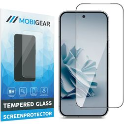 Mobigear Premium Google Pixel 9 Verre trempé Protection d'écran - Compatible Coque - Noir