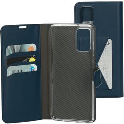Mobiparts Classic Wallet Housse Samsung Galaxy S20 Plus Etui Porte-Monnaie - Bleu