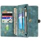 Caseme 008 Housse iPhone 8 Plus Etui avec Coque Détachable Porte-Monnaie - Vert